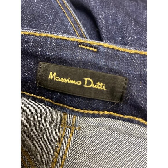 Massimo Dutti Women's Denim Blue Jeans Skinny Medium Wash Size 4 - Picture 8 of 9